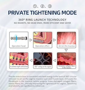 Machine laser CO2 fractionnée blanchiment de la peau resserrement dissiper l'élimination des rides élimination des pigments 10600nm dispositif de serrage de la peau - Product Image 5