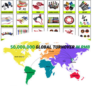 Levier <span class=keywords><strong>de</strong></span> <span class=keywords><strong>frein</strong></span> hydraulique et maître-<span class=keywords><strong>cylindre</strong></span> <span class=keywords><strong>de</strong></span> commande <span class=keywords><strong>de</strong></span> moto tout-terrain CNC rouge 125~250cc - Product Image 3