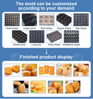 Ligne de production complète automatique de muffins et de petits gâteaux, machine à gâteaux très vendue, ligne de production de muffins