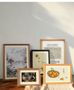 Bảo Tàng Chất Lượng Tùy Chỉnh Màu Đen Gỗ Khung Ảnh Uv-In 40X60 Áp phích Hình Ảnh 6X8 Tiền Bộ Sưu Tập Máy Tính Để Bàn Đứng Tường Treo - Product Image 3