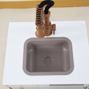 Juego de Lavadora y Fregadero de Juguete de Madera para Niños - Juguete Mori Laontessundry con Grifo Realista y Pantalla Digital - Product Image 6