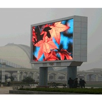 LED VISUAL Panneau d'affichage mural vidéo permanent à installation fixe Panneau d'affichage extérieur P5 P6 P8 P10 Panneau d'affichage extérieur à LED