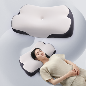 Bantal tidur ergonomis di sisi baru, bantal ortopedi busa memori serviks dengan sarung bantal yang dapat dilepas - Product Image 1