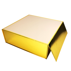 Nouvelle conception personnalisée <span class=keywords><strong>fabricant</strong></span> <span class=keywords><strong>de</strong></span> boîte d'emballage dorée boîte en carton magnétique boîte pliante en papier imprimé personnalisé pour cadeau - Product Image 4