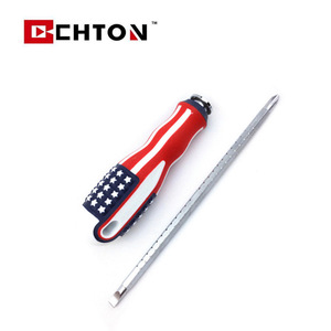 ไขควง Chton หัวฟิลลิปส์ แบบยืดหดได้ ใช้งานได้สองแบบ ลายธงชาติอเมริกัน ด้ามจับกันลื่น ผลิตจากเหล็กอัลลอย - Product Image 4