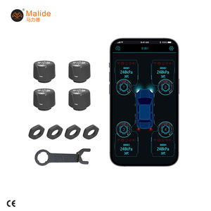 72 giờ lô hàng áp suất lốp Android giám sát kỹ thuật số bluetooth hệ thống xe hơi đo màn hình bên ngoài TPMS cảm biến phổ - Product Image 1