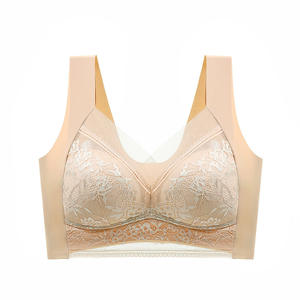 Soutiens-gorge sexy sans coutures pour femmes, <span class=keywords><strong>grande</strong></span> <span class=keywords><strong>taille</strong></span>, en dentelle, sans armatures, push-up, débardeur, sous-vêtements de sport, lingerie - Product Image 6