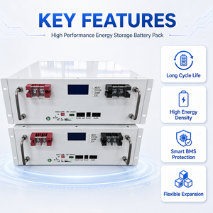 Batterie LiFePO4 empilable 51,2 V 100 Ah pour site télécom, 4000 cycles, système BMS intelligent pour UPS - Product Image 5