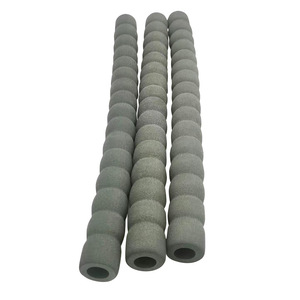 Poignée de laisse pour chien en tube moussant, noir mat, en caoutchouc nitrile, avec revêtement en éponge, pour harnais d'animaux - Product Image 3