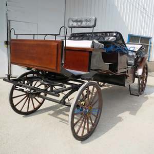 Roue de chariot en bois pour transport spécial, remorque à chevaux, chariot électrique, calèche électrique - Product Image 3