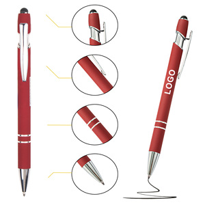 2 Trong 1 Stylus Bút Bi Biểu Tượng Tùy Chỉnh Cảm Ứng Điện Dung Màn Hình Bằng Văn Bản Công Cụ Kinh Doanh Khuyến Mại Bút - Product Image 5