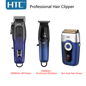 Ensemble de tondeuses à cheveux rechargeables sans fil professionnelles ensemble de tondeuse à cheveux rechargeable électrique kit de toilettage de tondeuse à barbe - Product Image 2