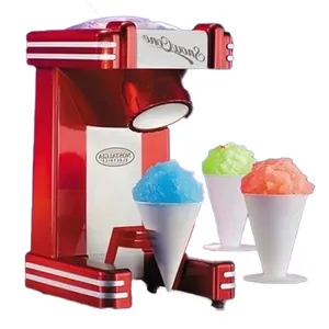 Máquina afeitadora de hielo eléctrica, trituradora de copos de nieve y conos de nieve, 2022, venta al por mayor