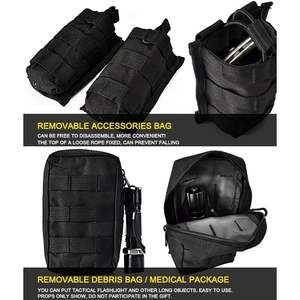 Chaleco Táctico YAKEDA vAv para Airsoft, Talla Única, Nailon, Equipo para Exteriores - Product Image 6