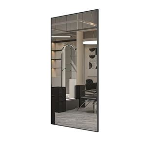 Hiện đại hình chữ nhật kính treo tường LED phòng tắm gương cảm ứng chuyển đổi defogging chiếu sáng một mặt khung nhôm sinh nhật - Product Image 6