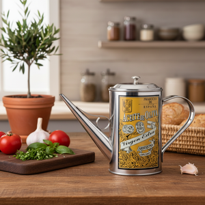 Dispenser per olio "Arbequina" realizzato in acciaio inossidabile 18/10, 0,5 L (Ibili 705105) - Product Image 3