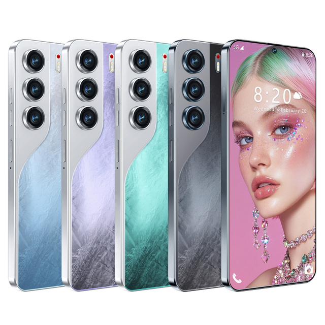 5g smartphone original unlocked phone with webcam 4g/5g 7.3inch dual sim phone