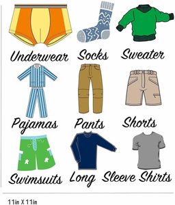 Adesivi <span class=keywords><strong>per</strong></span> abbigliamento da cassettone rimovibili <span class=keywords><strong>per</strong></span> abbigliamento da guardaroba etichette di classificazione <span class=keywords><strong>per</strong></span> abbigliamento - Product Image 5