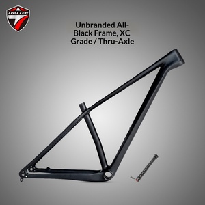 Cuadro de <span class=keywords><strong>Bicicleta</strong></span> de Montaña Zhuite M5, Sin Marca, Totalmente en Fibra de Carbono, para XC, 29/27.5 Pulgadas, Eje Pasante, Todoterreno - Product Image 2