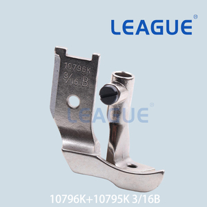 10796K+10795K 3/16''B Pièces détachées pour machine à coudre à pied transporteur pour Seiko STH-8BLD-3, JUKI DNU-1541, <span class=keywords><strong>Singer</strong></span> 111W, 211W - Product Image 2