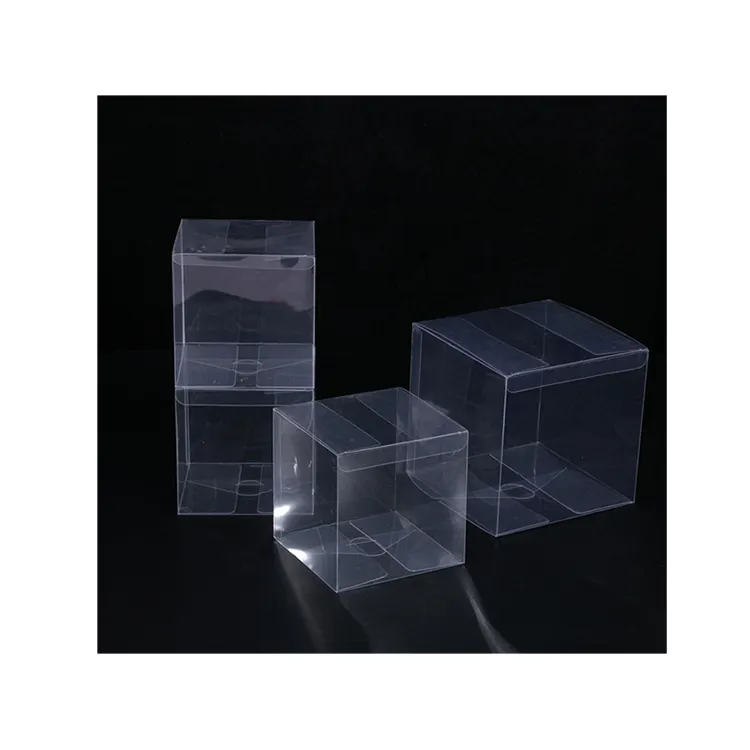 Customized Size Packaging Manufacturer Plastic Clear PVC PET Box