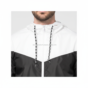 Classic Men's Waterproof Golf Sports Outdoor Breathable 100% <b>PVC</b> Nylon Anorak Windbreakers Jacket & Coat - Product Image 1