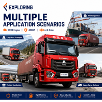 Camion tracteur SINOTRUK HOWO NX 6x4 430HP, poids lourd, pour le transport de marchandises sur de longues distances