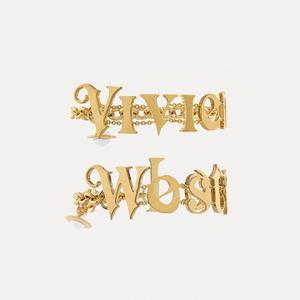 New Queen Mother's Line Cut Letter <b>Bracelet</b> Vivian Luxury Personalized Letter <b>Planet</b> <b>Bracelet</b> For Women - Product Image 2