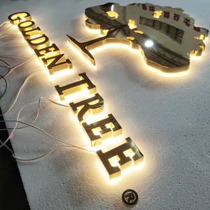 Logo avanzato in acrilico a LED alfabeto di insegnamento commerciale impermeabile commerciale di marca segnaletica con lettere retroilluminate a Led - Product Image 5