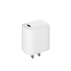 Chargeur rapide USB-C 20W, prise de charge américaine, adaptateur d'alimentation mobile de type C, charge rapide <span class=keywords><strong>pour</strong></span> iPhone, certifié ETL RoHS - Product Image 6