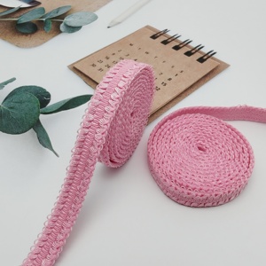 Ceinture picot haute résistance durable pour sacs de soutien-gorge sangles élastiques ceinture décorative sangle pour accessoires de bricolage à la maison chaussures tissées - Product Image 4
