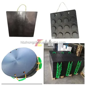 Bigfoot Solid Plastic Blocks Customized HDPE Safety Crane Uhmw-pe Outrigger Pad