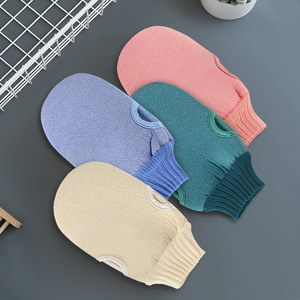 Strong exfoliating bath towel, double-sided <b>back</b> <b>scrubber</b>, bath mitt, exfoliating bath towel. - Product Image 5