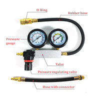 Probador de Presión de Combustible para Automóviles, Probador de Fugas, Kit de Prueba de Fugas de Cilindros TU-21