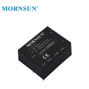 Mornsun LD10-2WB15 Zeer Efficiënte AC Naar Dc Pcb Gemonteerde Converter 10W 15V Voor Industriële Controle Elektrische Voeding