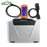 Lecteur de code C2 Laptop JD EDL V2, interface de service de liaison de données électronique pour outil de diagnostic de camions et de tracteurs