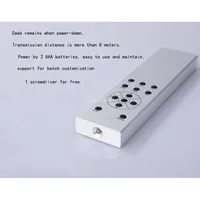 Audio TV CD VCD DVD Décodeur Amplificateur de puissance Préampli Coque en alliage d'aluminium Apprentissage infrarouge Télécommande universelle