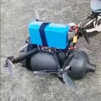 Drones FPV à Fibre Optique Ultra-Langueurs Portée 1/2km/3km/5km/10/15/20km Communication par Fibre Optique Épisseuse de Fibre Optique 5G