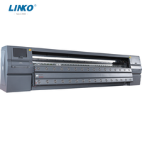 LINKO imprimante grand format 5m de largeur d'impression et huit têtes d'impression 512i VA-5008 d'imprimante à solvant pour panneau publicitaire Billboard...