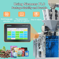 Machine d'emballage entièrement automatique pour sachets alimentaires : viande, volaille, poulet, fromage, crevettes surgelées, film enrouleur