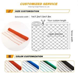 Valla de Seguridad Ligera de HDPE de América del Sur, 1X50 Yardas, Color Naranja, para Seguridad en la Construcción - Product Image 3