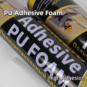 <span class=keywords><strong>Colle</strong></span> de construction micro-moussante en mousse adhésive de polyuréthane (<span class=keywords><strong>PU</strong></span>) à haute viscosité pour le collage de panneaux isolants muraux - Product Image 4