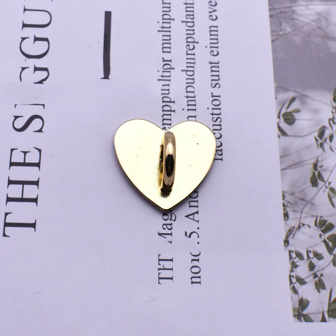 New Mobile Phone Case Finger Ring Stand Hooks Buckle Charms Clasp Accessories String Adhesive Metal Heart Phone Charm Holder