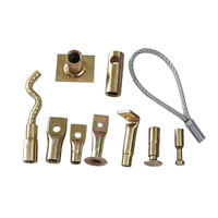 Vente directe usine : Douille de levage robuste en acier galvanisé à rivets fendus pour applications de levage lourdes