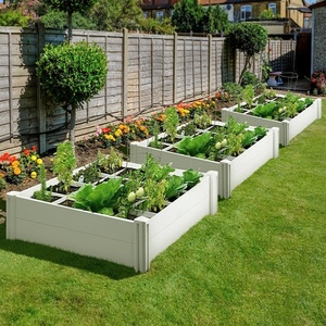 <span class=keywords><strong>Maceta</strong></span> de PVC personalizable para exteriores, 2 pies, madera tratada a alta presión <span class=keywords><strong>natural</strong></span>, bajo mantenimiento, alta seguridad para patios de jardineras - Product Image 6