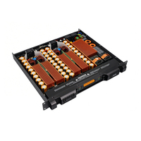 Penguat Daya Digital Kelas D 4 Kanal 1800W 1U Rak Mount untuk Audio Panggung, KTV, dan Audio Acara