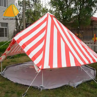 Tente de camping gonflable en Oxford imperméable, double couche, quatre saisons, design de luxe pour glamping, montage rapide et automatique, vente en gros directe usine