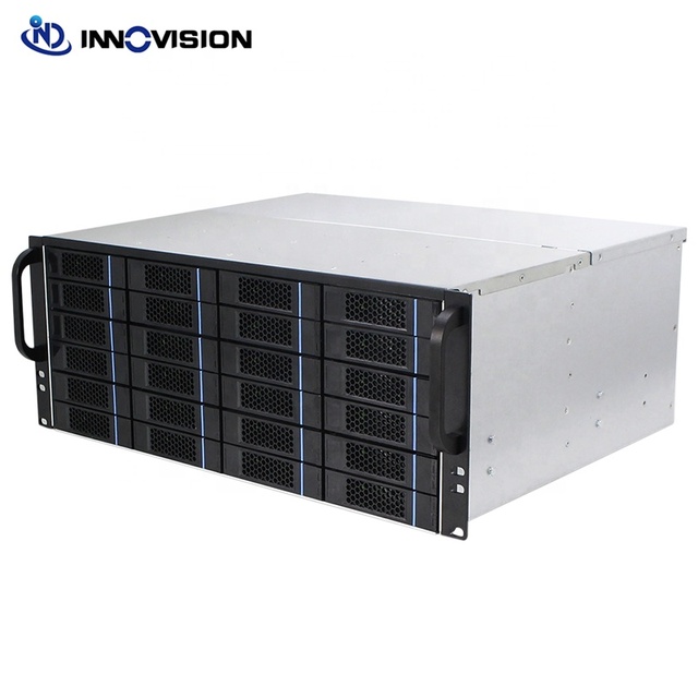 Ultra 4U 24 Bays HDD JBOD with Cold Storage Technology Storage case