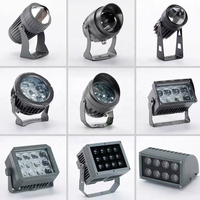 Projecteurs LED extérieurs en aluminium pour aménagement paysager, petits projecteurs muraux étanches IP65, faisceau ultra-lumineux