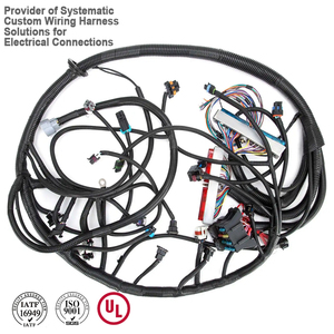 Solución Personalizada de Arnés de Cables de PVC para Automóviles, Motocicletas y Computadoras - IP65 Impermeable para Conductores de Cobre Estañado - Product Image 1